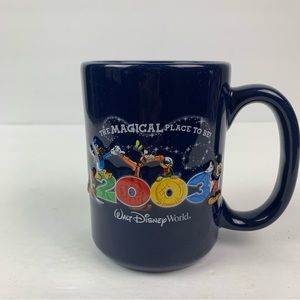 Retired Big 2003 Walt Disney World The Magical Place To Be 3D Coffee Mug Cup